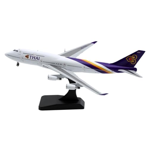 JIAOBING Legierungs-Sammelflugzeug 1:400 Für Thai Airways „StarAlliance“ Boeing B747-400 Druckguss-Flugzeug-Jet-Modell JIAOBING Legierungs-Sammelflugzeug 1:400 Für Thai Airways „StarAlliance“ Boeing B747-400 Druckguss-Flugzeug-Jet-Modell von JXYAQTSOF