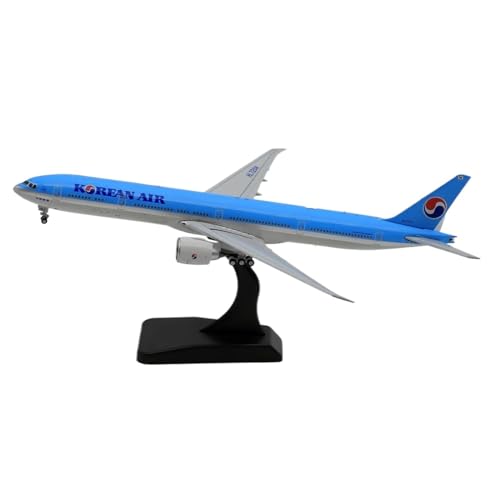 JIAOBING Legierungs-Sammelflugzeug-Geschenk 1:400 Für Korean Air „Skyteam“ Boeing B777-300ER Druckguss-Flugzeug-Jet-Modell JIAOBING Legierungs-Sammelflugzeug-Geschenk 1:400 Für Korean Air „Skyteam“ Boeing B777-300ER Druckguss-Flugzeug-Jet-Modell von JXYAQTSOF