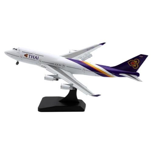 JIAOBING Legierungs-Sammelflugzeug-Geschenk 1:400 Für Thai Airways Boeing B747-400 Druckguss-Flugzeug-Jet-Modell Mit Klappen Nach Unten JIAOBING Legierungs-Sammelflugzeug-Geschenk 1:400 Für Thai Airways Boeing B747-400 Druckguss-Flugzeug-Jet-Modell Mit Klappen Nach Unten von JXYAQTSOF