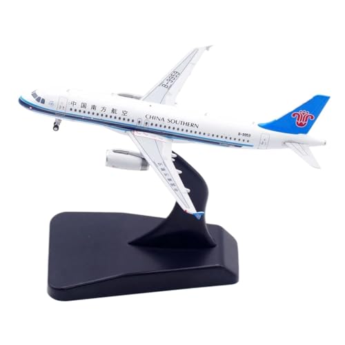 JIAOBING Legierungs-Sammelflugzeuggeschenk 1:400 Für China Southern „SkyTeam“ Airbus A320-200 Druckguss-Flugzeug-Jet-Modell von JXYAQTSOF