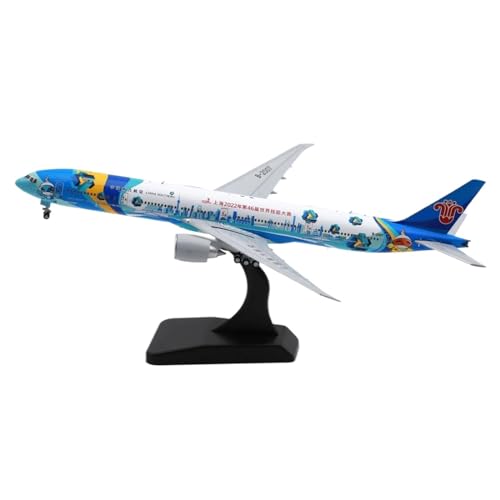 JIAOBING Legierungs-Sammelflugzeuggeschenk 1:400 Für China Southern Airlines Boeing B777-300ER Druckguss-Flugzeug-Jet-Modell JIAOBING Legierungs-Sammelflugzeuggeschenk 1:400 Für China Southern Airlines Boeing B777-300ER Druckguss-Flugzeug-Jet-Modell von JXYAQTSOF