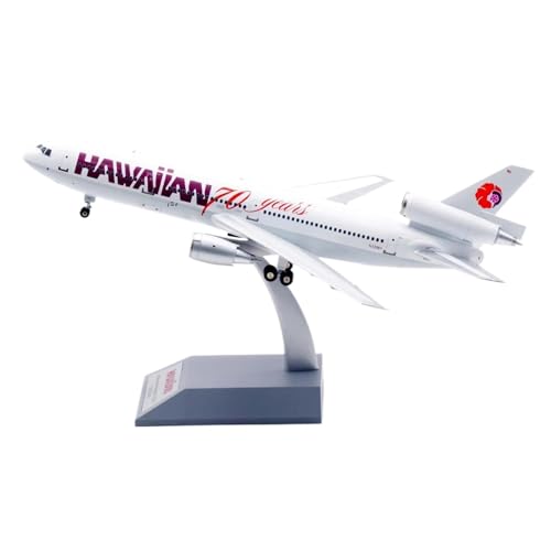 JIAOBING Legierungsmodellflugzeug Im Maßstab 1:200 Für Hawaiian Airlines Mcdonnell Douglas DC-10-30 Düsenflugzeugmodell N12061 von JXYAQTSOF