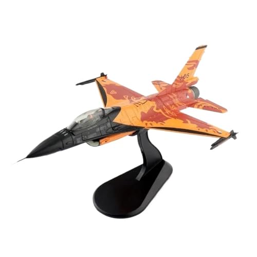JIAOBING Legierungssammlungsmodell Im Maßstab 1/72 Für Ha3885 Niederländische Luftwaffe F-16AM Kampfflugzeug Militärmodell Orange Lion JIAOBING Legierungssammlungsmodell Im Maßstab 1/72 Für Ha3885 Niederländische Luftwaffe F-16AM Kampfflugzeug Militärmodell Orange Lion von JXYAQTSOF