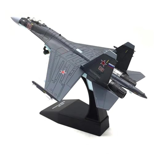 JIAOBING Maßstab 1/100 Für Russisches Su-27-Kampfflugzeug, Militärmodell, Flugzeug Aus Legiertem Metall, Sammlermodell(Su35 Purple) von JXYAQTSOF