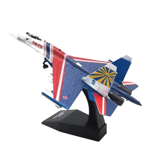JIAOBING Maßstab 1/100 Für Russisches Su-35-Kampfflugzeugmodell, Flugdemonstrationsteam-Simulation, Fertiges Legierungsmodellflugzeug JIAOBING Maßstab 1/100 Für Russisches Su-35-Kampfflugzeugmodell, Flugdemonstrationsteam-Simulation, Fertiges Legierungsmodellflugzeug von JXYAQTSOF