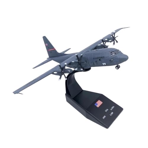 JIAOBING Maßstab 1/200 Für Air Force C130 Transportflugzeugmodell Flügellegierung Simulation Fertiges Einzelflugzeugmodell von JXYAQTSOF