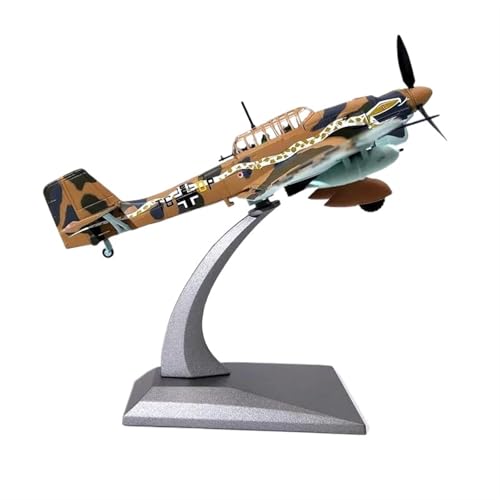 JIAOBING Maßstab 1/72 Für Das Deutsche JU-87 Sturzkampfbomber-Modell Aus Legiertem Metall, Militärsammlungsmodell, Statische Anzeige JIAOBING Maßstab 1/72 Für Das Deutsche JU-87 Sturzkampfbomber-Modell Aus Legiertem Metall, Militärsammlungsmodell, Statische Anzeige von JXYAQTSOF