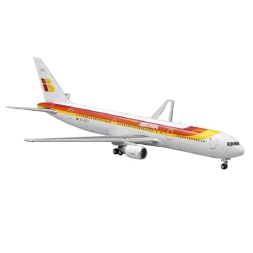 JIAOBING Maßstab 1:400 XX4261 für Iberia Airlines B767-300ER EC-GTI Druckguss-Miniaturen, Flugzeugmodell, Metallflugzeug von JXYAQTSOF