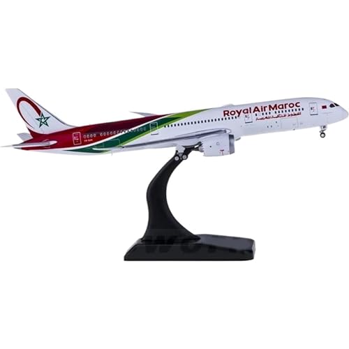JIAOBING Maßstab 1:400 für XX4160 Royal Air Maroc 787-9 CN-RAM Miniatur-Flugzeugmodell aus Druckgusslegierung von JXYAQTSOF