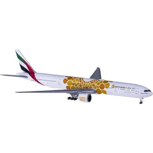 JIAOBING Maßstab 1:500 für 533539 Air 777-300ER A6-ECD Druckguss-Flugzeugmodell-Metallminiaturen für Sammeln von JXYAQTSOF