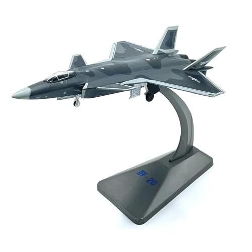 JIAOBING Metallflugzeugmodell Im Maßstab 1:144 Für China J-20 Stealth Fighter Militärmodell Statische Ornamente JIAOBING Metallflugzeugmodell Im Maßstab 1:144 Für China J-20 Stealth Fighter Militärmodell Statische Ornamente von JXYAQTSOF