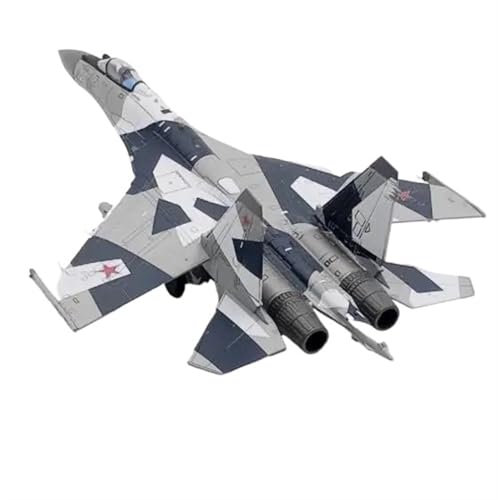 JIAOBING Modell Im Maßstab 1/100 Für SU-35 Kampfflugzeuge Fertigmodellflugzeug Druckgussmetall Fertigmodellsammlung(SU 35) von JXYAQTSOF