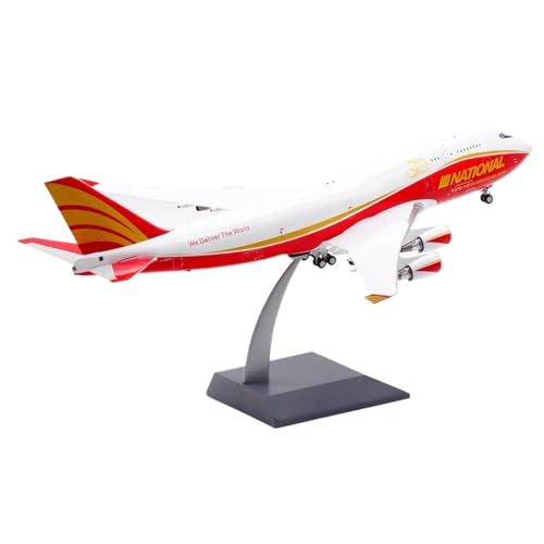 JIAOBING Sammlermodell Im Maßstab 1:200 Für Das Flugzeugmodell Boeing B747-400 Von National Airlines Aus Druckgussmetall N936CA von JXYAQTSOF