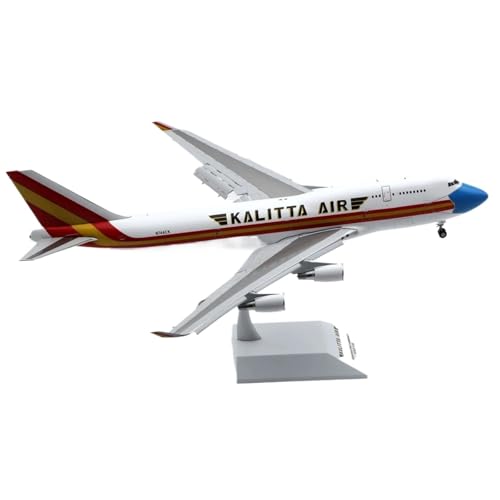 Legiertes Metall, Maßstab 1:200, Modell Für KALITTA AIR Boeing B747-400 Düsenflugzeugmodell N744CK Mit Heruntergelassenen Klappen Legiertes Metall, Maßstab 1:200, Modell Für KALITTA AIR Boeing B747-400 Düsenflugzeugmodell N744CK Mit Heruntergelassenen Klappen von JXYAQTSOF