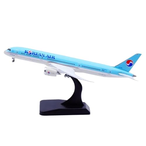 Legierungsmetallmodell Im Maßstab 1:400 Für Das Boeing B787-9 Von Korean Air, Druckguss-Jet-Flugzeugmodell HL7206 Mit Heruntergelassenen Klappen Legierungsmetallmodell Im Maßstab 1:400 Für Das Boeing B787-9 Von Korean Air, Druckguss-Jet-Flugzeugmodell HL7206 Mit Heruntergelassenen Klappen von JXYAQTSOF