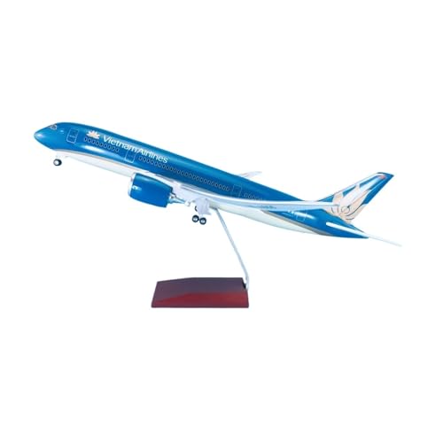 Miniatur Flugzeug Modell Aus Metall 1:130 Flugzeug Mit Rädern Für Boeing B787-9 Vietnam Airlines, Statisches Flugzeugmodell, 43 cm Miniatur Flugzeug Modell Aus Metall 1:130 Flugzeug Mit Rädern Für Boeing B787-9 Vietnam Airlines, Statisches Flugzeugmodell, 43 cm von JXYAQTSOF