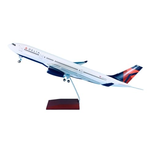 Miniatur Flugzeug Modell Aus Metall 1:135 Für A330-300 Delta-Druckguss-Flugzeugmodell, 47 cm Großes Radflugzeug Von Airbus von JXYAQTSOF