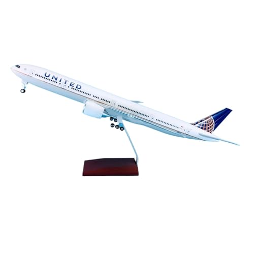 Miniatur Flugzeug Modell Aus Metall 1:158 Radflugzeug Für Boeing B777-300 United Scale Druckguss-Flugzeugmodell 47 cm Miniatur Flugzeug Modell Aus Metall 1:158 Radflugzeug Für Boeing B777-300 United Scale Druckguss-Flugzeugmodell 47 cm von JXYAQTSOF