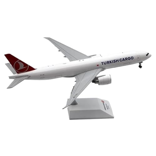 Modell Aus Legiertem Metall Im Maßstab 1:200 Für Das Boeing 777F Interactive Series-Druckgussflugzeugmodell TC-LJR Von Turkish Cargo von JXYAQTSOF