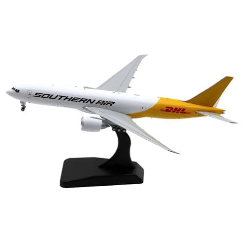 Modell Im Maßstab 1:400 Für China Southern Airlines DHL Boeing B777-200 (LRF) Düsenflugzeugmodell N777SA Aus Metalldruckguss von JXYAQTSOF