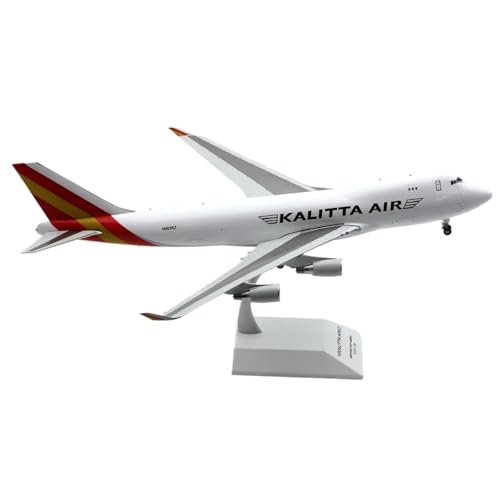 Sammlerflugzeug Aus Legierung Für Kalitta Air Boeing B747-400F, Druckguss-Flugzeugmodell Im Maßstab 1:200, N403KZ Mit Ständer von JXYAQTSOF