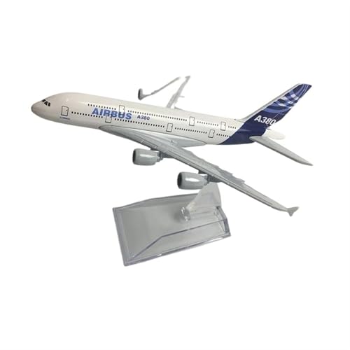 for Boeing 747 Flugzeuge, Druckgussmetall, Maßstab 1/400, Miniaturflugzeugmodell, A380-Modellflugzeug(A380) von JXYAQTSOF