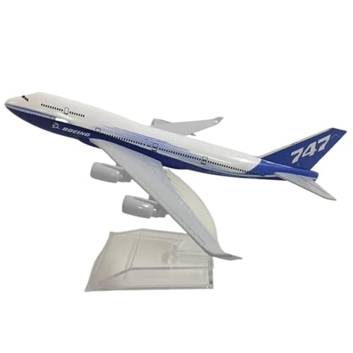 for Boeing 747 Flugzeuge, Druckgussmetall, Maßstab 1/400, Miniaturflugzeugmodell, A380-Modellflugzeug(B747) von JXYAQTSOF