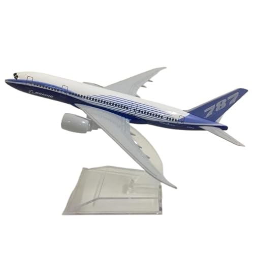 for Boeing 747 Flugzeuge, Druckgussmetall, Maßstab 1/400, Miniaturflugzeugmodell, A380-Modellflugzeug(B787) von JXYAQTSOF
