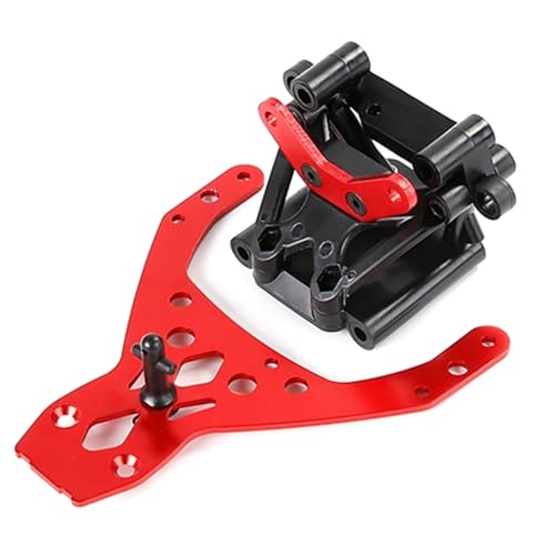 JYARZ Front Towers Bulkhead Supports Kit, for HPI for Rovan for King Motor for Baja 5B Buggy Rc Car Toys Parts (Color : Red) von JYARZ
