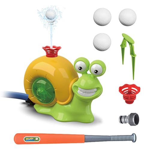 2 in 1 Water Sprinkler Toy, Wassersprinkler Spielzeug, Niedliches Wassersprinkler Spielzeug in Tierform, Garten Sprinkler Spielzeug für den Sommer, Spielzeug Wasserspiel von JYEVERC