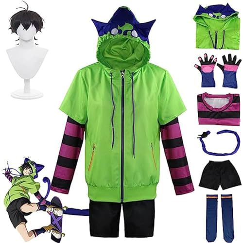 JYMTYCWG SK8 the Infinity Cosplay Costume Chinen Miya Figure Anime Cosplay Halloween Costume Carnival Party Stage Performance Uniform Gifts For Unisex von JYMTYCWG