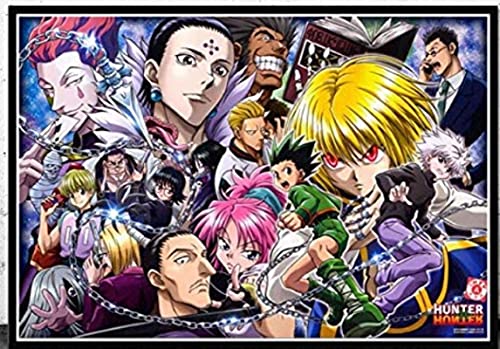 JYSHC 1000Pcs Anime Hunter X Hunter Puzzle Erwachsene Dekompressionsspiel Puzzle Studenten Spielzeug Für Kinder Weihnachten Geburtstagsgeschenke Fe852Jw von JYSHC