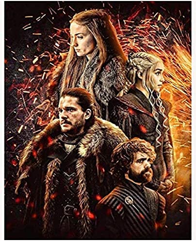 JYSHC Holzpuzzle 1000 Stück Game of Thrones Film Puzzles Lernspielzeug Für Erwachsene Geburtstagsgeschenk Ty333Xz von JYSHC