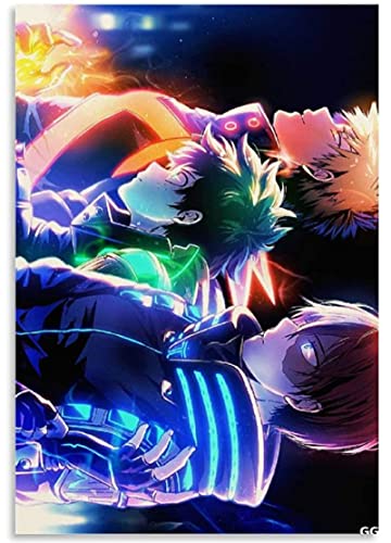 JYSHC Puzzle 1000 Teile Anime My Hero Academia Poster Holz Kinderspielzeug Dekompressionsspiel Gt576Kp von JYSHC