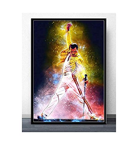 JYSHC Puzzles 1000 Stück Poster Freddie Mercury Rock Musiker Comics Bohemian Rhapsody Artfor Adults Games Lernspielzeug Km94Yz von JYSHC