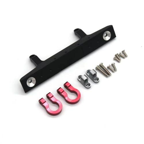 JYYTERD Kompatibel Mit FCX24 1/24 RC-Fernbedienung, Upgrade-Modifikation, Ersatzzubehör, Teile, Metall-Frontstoßstange RC-Stoßstange(Black) von JYYTERD