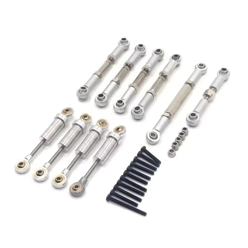 JYYTERD Kompatibel Mit FMS Für Xiaoqi Für FCX24 1/24 RC Auto Zubehör Metall Upgrade Stoßdämpfer Spurstange Lenkgestänge RC Stoßdämpfer JYYTERD Kompatibel Mit FMS Für Xiaoqi Für FCX24 1/24 RC Auto Zubehör Metall Upgrade Stoßdämpfer Spurstange Lenkgestänge RC Stoßdämpfer von hjuink