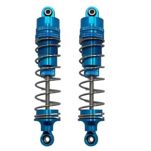 JYYTERD Kompatibel Mit HB R1001 R1002 R1003 1/10 RC Autoteilen Metall Vorne Und Hinten Hydraulische Stoßdämpfer RC Stoßdämpfer(Blue) von hjuink