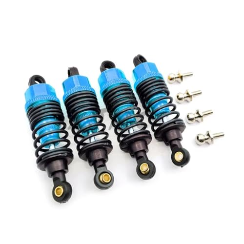 JYYTERD Kompatibel Mit HSP 102004 122004 68 Mm 02002 02175 1/10 Rc Car Upgrade Teile Metall Stoßdämpfer RC Stoßdämpfer(Blue) von hjuink