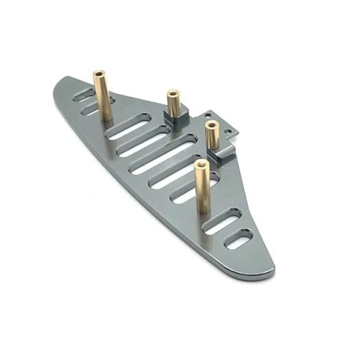 JYYTERD Kompatibel Mit MJX 14301 14302 14303 1/14 RC-Auto-Upgrade-Modifikation Ersatzzubehör Teile Metall-Frontstoßstange RC-Stoßstange(Gray) von JYYTERD