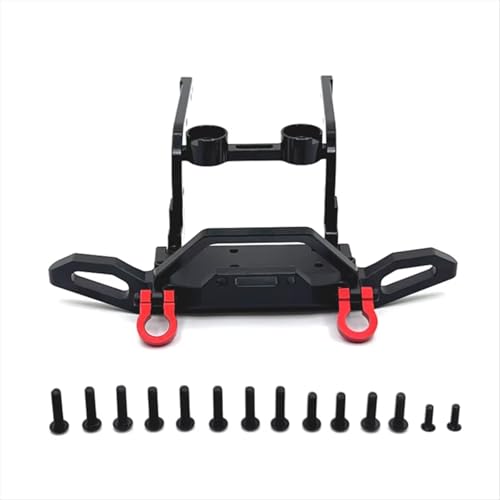 JYYTERD Kompatibel Mit MJX H12Y H12Y+ 1/12 RC-Auto-Upgrade-Modifikation, Ersatzzubehör, Teile, Frontstoßstangen-Kit RC-Stoßstange(Black) von JYYTERD