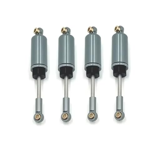 JYYTERD Kompatibel Mit MN Für MN128 MN86 G500 1/12 RC Auto Ersatzteile Metall Verbesserter Hydraulischer Stoßdämpfer RC Stoßdämpfer(Gray) von hjuink