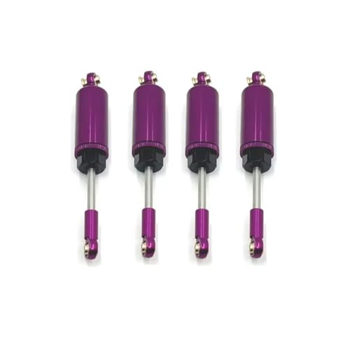 JYYTERD Kompatibel Mit MN Für MN128 MN86 G500 1/12 RC Auto Ersatzteile Metall Verbesserter Hydraulischer Stoßdämpfer RC Stoßdämpfer(Purple) von hjuink