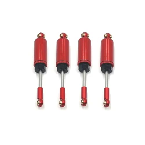 JYYTERD Kompatibel Mit MN Für MN128 MN86 G500 1/12 RC Auto Ersatzteile Metall Verbesserter Hydraulischer Stoßdämpfer RC Stoßdämpfer(Red) von hjuink