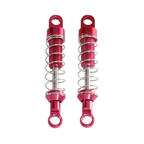 JYYTERD Kompatibel Mit MN Für MN78 Für MN82 1/12 RC Autozubehör Teile Metall Stoßdämpfer Upgrade Schock RC Stoßdämpfer(Red) von JYYTERD