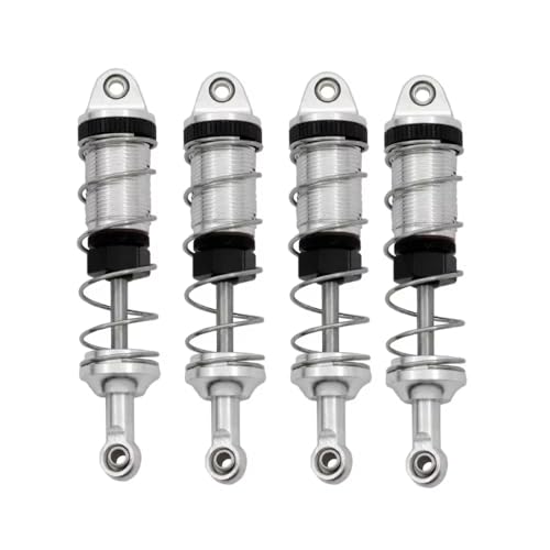 JYYTERD Kompatibel Mit MN MN86S MN86 G500 1/12 RC Autoteile Metall Upgrade Modifikation Extern Für Federstoßdämpfer RC Stoßdämpfer(White) von JYYTERD