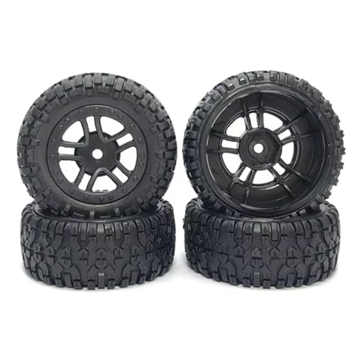 JYYTERD Kompatibel Mit PX9300-21 Für Pxtoys Für Enoze 9300 9302 9300E 9302E 9303E 9304E 1/18 RC Auto Ersatzteile Zubehör 4 Stück Reifen Reifen Rad RC Auto Reifen(B 4Pcs) von hjuink