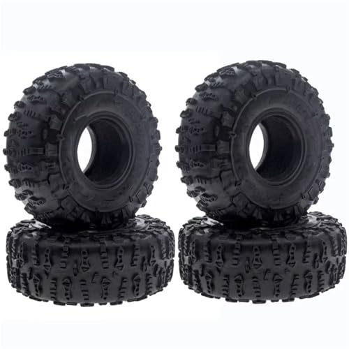 JYYTERD Kompatibel Mit TRX4 Für TRX6 Für Axial Für SCX10 Für AXI03007 90046 Für BRX10 90018 1/10 RC Crawler Radreifen 1,9 Zoll Reifen 120X50MM RC Auto Reifen(4Pcs) von hjuink