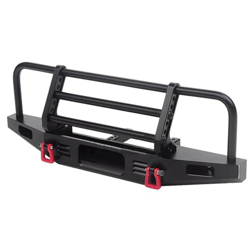 JYYTERD Kompatibel Mit Trax Für Trx4 Für Axial Für SCX10 II 90046 90047 1/10 RC Crawler Autoteile Metall Verstellbare Frontstoßstange RC-Stoßstange von JYYTERD