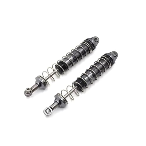JYYTERD Kompatibel Mit WLtoys 12427 12428-AB 12429 12423 FY01 FY02 FY03 1/12 RC Autoteile Metall Upgrade Modifizierter Hydraulischer Hinterer Stoßdämpfer RC Stoßdämpfer(Black) von JYYTERD